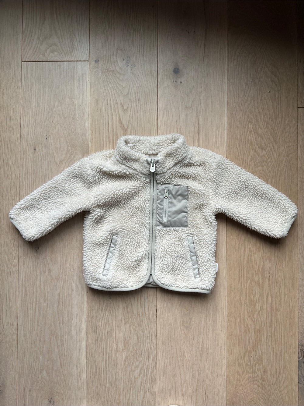 Baby GAP Cream Fleece Jacket